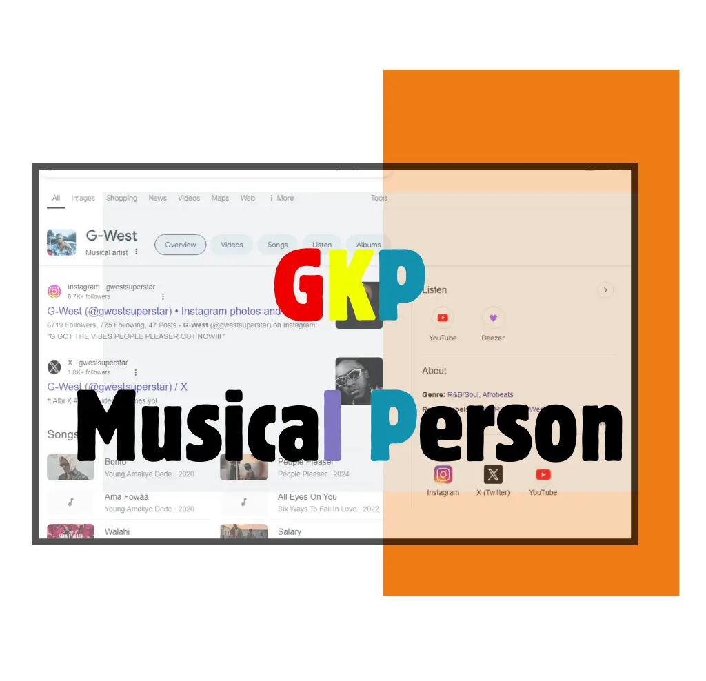 musical artist for GKP